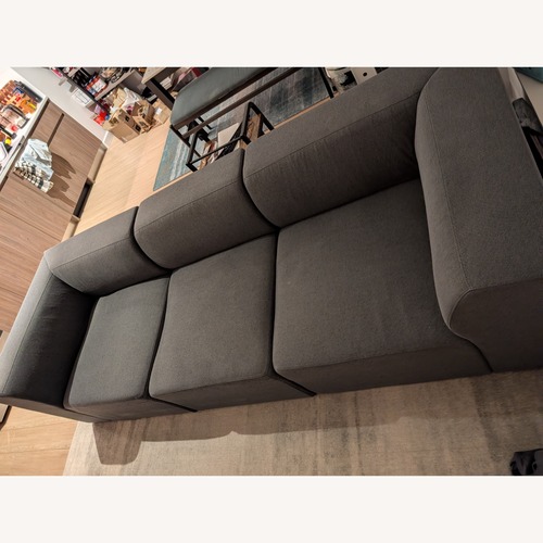 Used Cozey Dark Gray Fabric 3+ Piece Sectional for sale on AptDeco