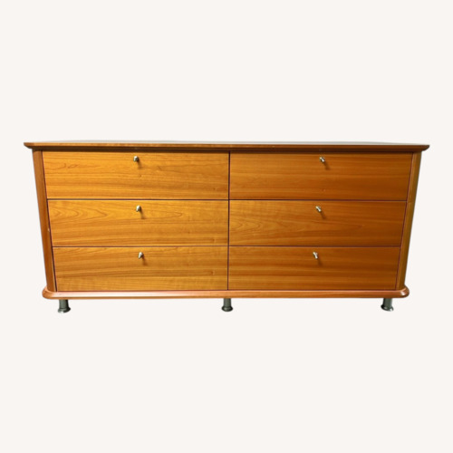 Used Light Brown Wood Dresser for sale on AptDeco