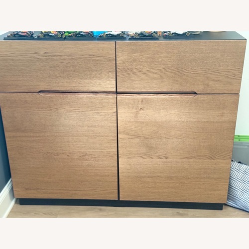 Used IKEA KLACKENÄS Dark Brown Wood Sideboard for sale on AptDeco
