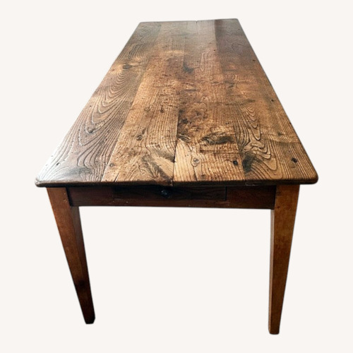 Used Vintage/Antique Finds Light Brown Dining Table for sale on AptDeco