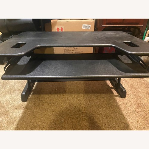 Used Varidesk Cube Plus 40 Adjustable Desk for sale on AptDeco