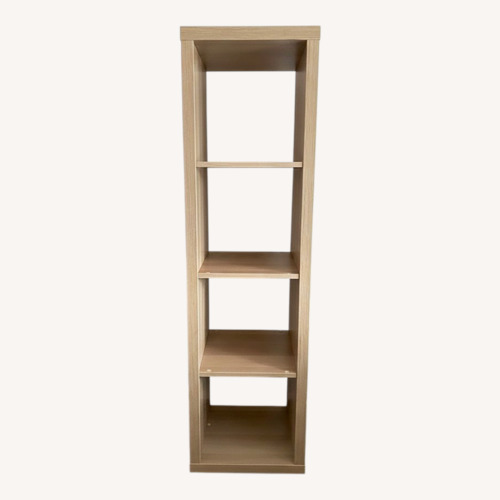 Used Light Brown Wood Bookcase for sale on AptDeco
