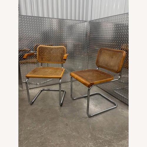 Used MCM Cesca Cane Chairs *Not Marcel Breuer Vintage - Set of 4 for sale on AptDeco
