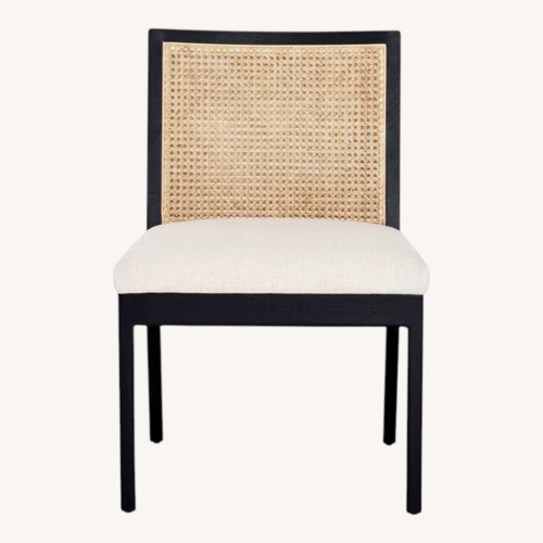 Used McGee and Co Black Wood Dining Chair for sale on AptDeco