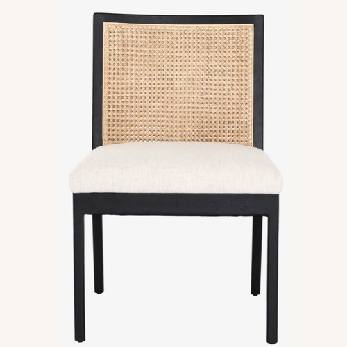 Used McGee and Co Black Wood Dining Chair for sale on AptDeco