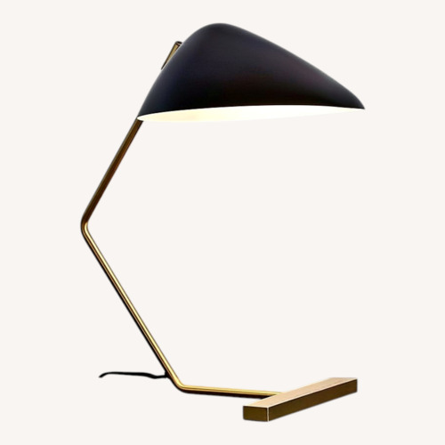 Used West Elm Curvilinear Mid-Century Table Lamp 20" for sale on AptDeco