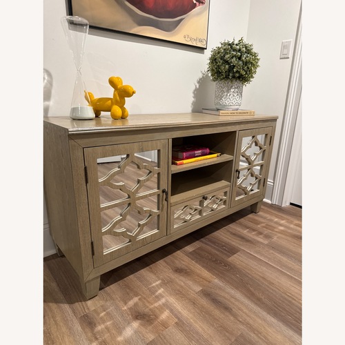 Used Light Brown Wood Sideboard for sale on AptDeco