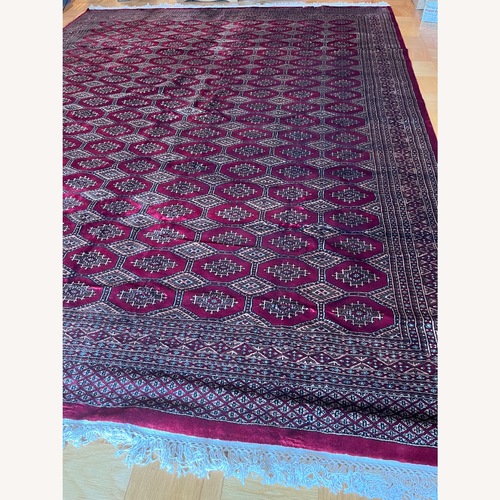Used Vintage/Antique Wool Area Rug 9' x 12' for sale on AptDeco