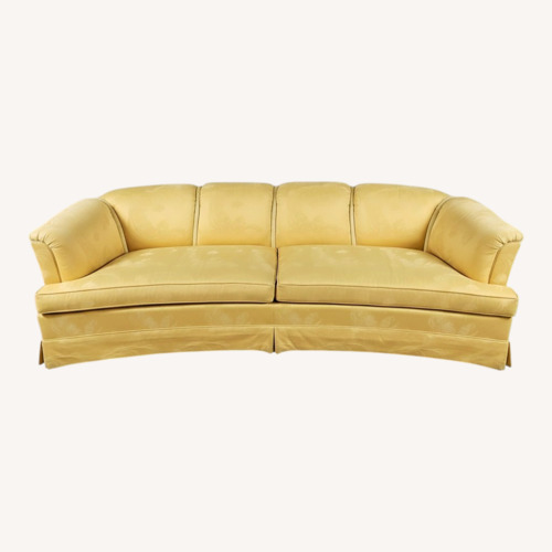 Used Drexel Heritage 1980s Postmodern Curved Sofa Frame for sale on AptDeco