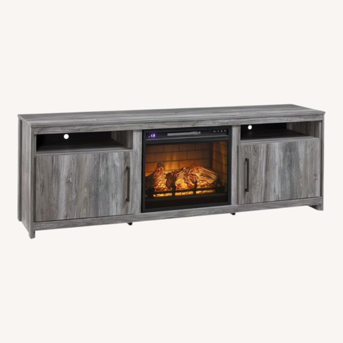 Used Baystorm TV Stand Fire Place for sale on AptDeco