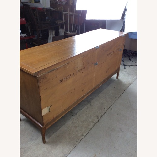 Used Mid Century Lowboy with Brass Hardware by United for sale on AptDeco