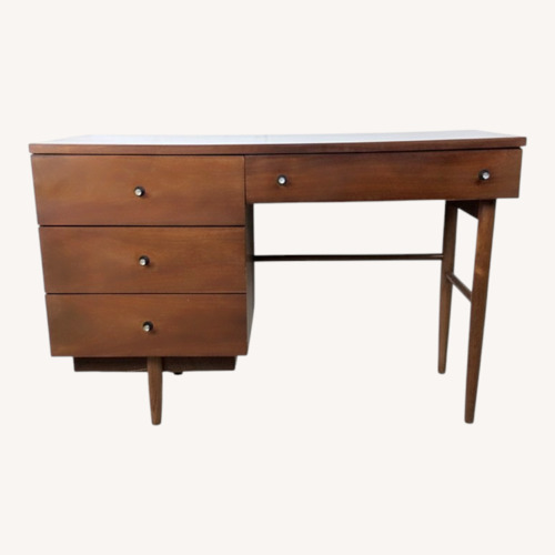 Used Mid Century 4 Drawer Writing Desk by Stanley for sale on AptDeco