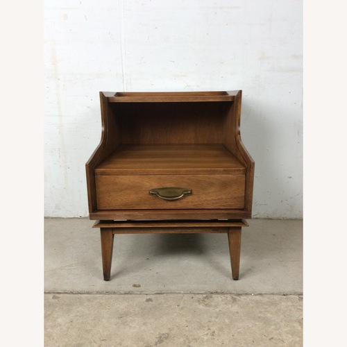 Used Mid Century Nightstand with Drawer by Kent Coffey for sale on AptDeco