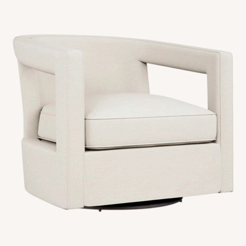 Used Bernhardt White Accent Chair for sale on AptDeco