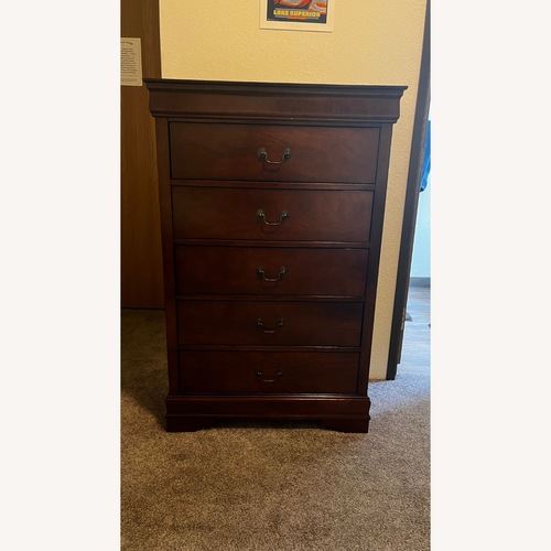 Used Ashley Alisdair 5 Drawer Chest of Drawers for sale on AptDeco