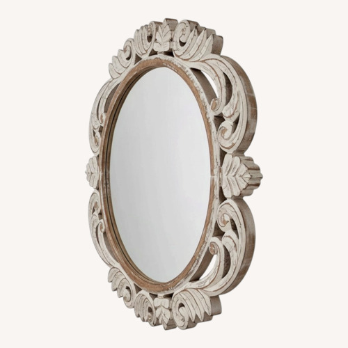 Used Indian Wood Mirror for sale on AptDeco