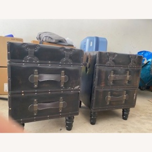 Used Dark Brown Faux Leather for sale on AptDeco