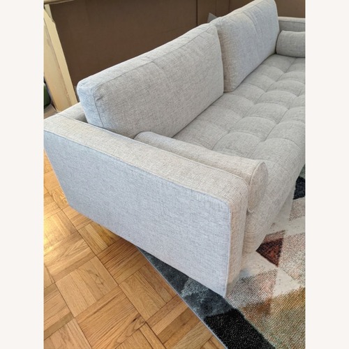 Used Article Sven Birch Gray 3+ Seater Sofa for sale on AptDeco