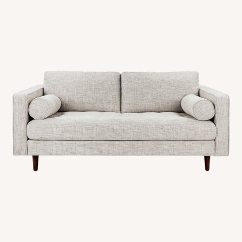 Used Article Sven Birch Gray 3+ Seater Sofa for sale on AptDeco