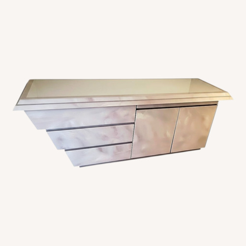 Used 80's Soft Lavender Credenza for sale on AptDeco