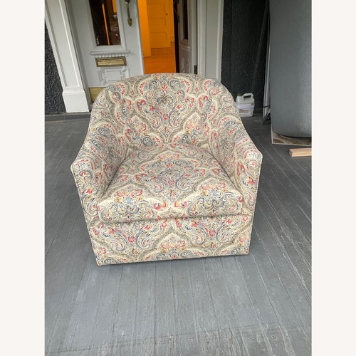 Used Vintage/Antique Fabric Accent Chair for sale on AptDeco
