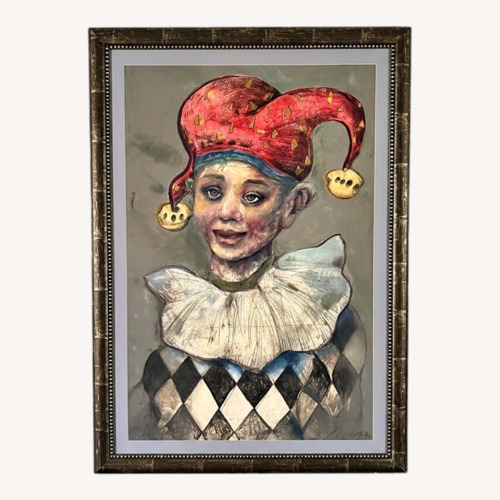 Used Gorgeous Pastel Joker Art for sale on AptDeco