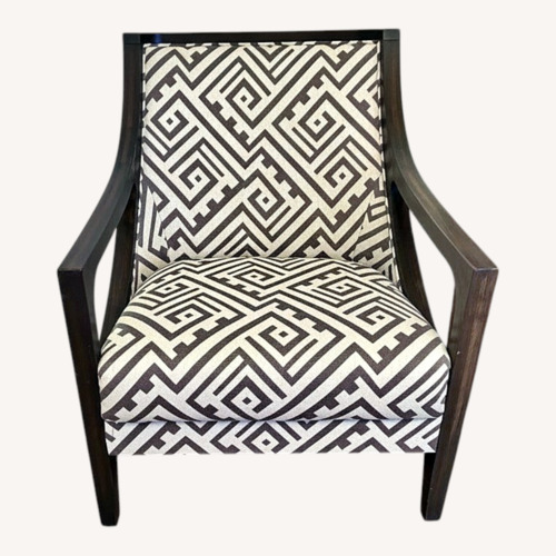 Used Geometric Accent Chair for sale on AptDeco