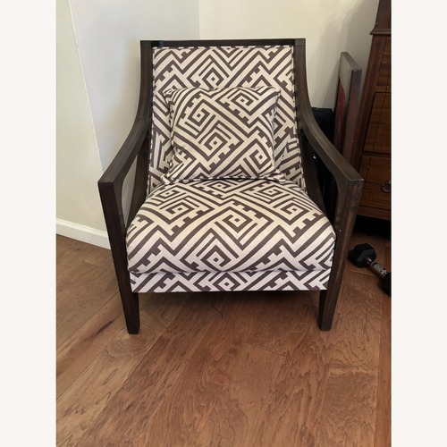 Used Geometric Accent Chair for sale on AptDeco