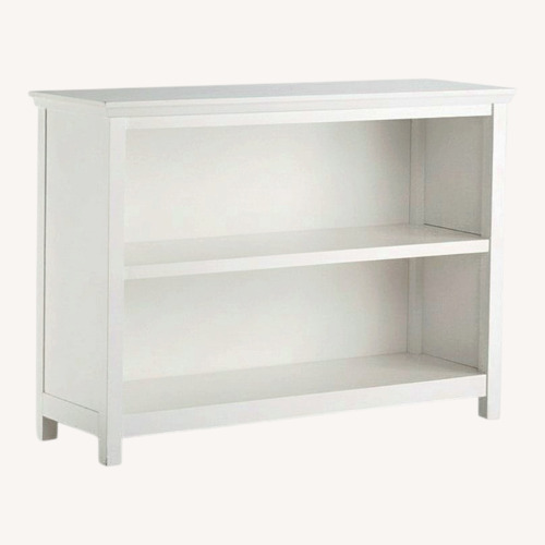 Used Pottery Barn Kids Cameron White Wood Bookcase for sale on AptDeco