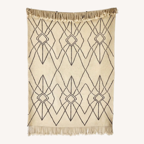 Used Wool Area Rug 5' x 7' for sale on AptDeco