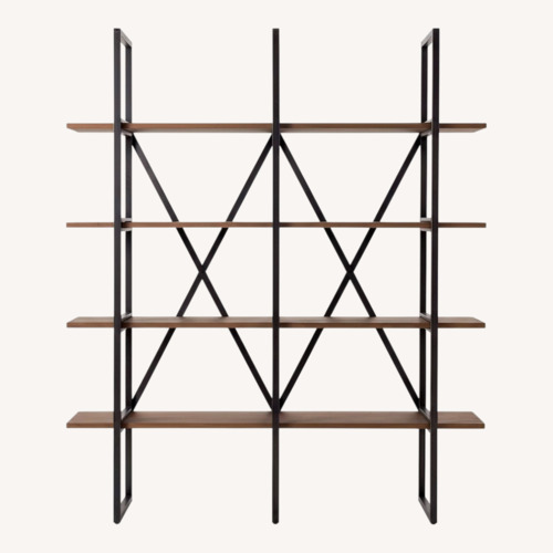 Used Restoration Hardware Dark Brown Wall Shelf for sale on AptDeco