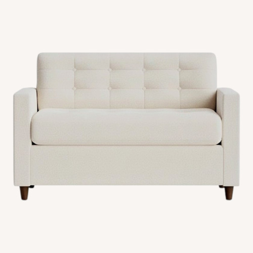 Used Joybird Eliot Twin Sleeper Sofa, Caspiar Ivory for sale on AptDeco