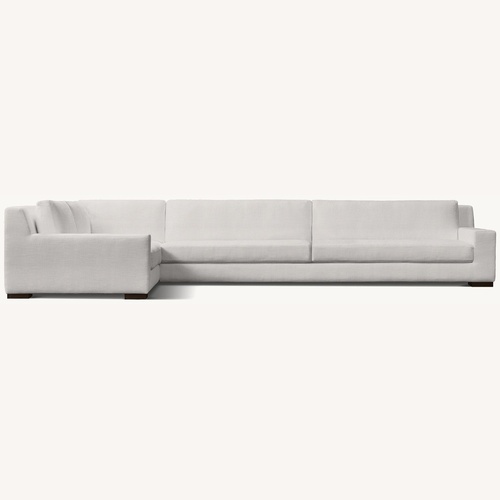 Used Restoration Hardware Modena L Sectional Sofa for sale on AptDeco