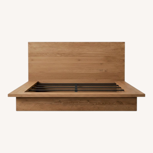 Used Restoration Hardware Reclaimed Oak Bed Queen for sale on AptDeco