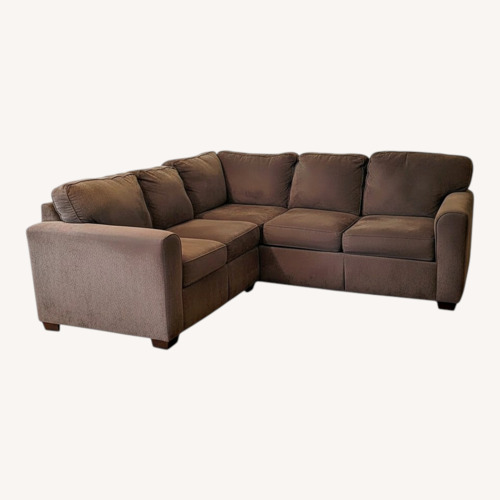 Used Brown Sectional Sofa for sale on AptDeco