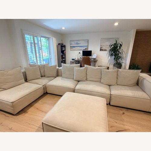Used Arhaus Coburn Pit Sectional (6 Piece) for sale on AptDeco