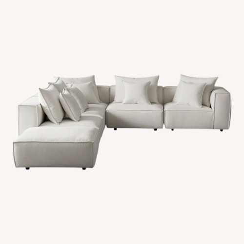 Used Arhaus Coburn Pit Sectional (6 Piece) for sale on AptDeco
