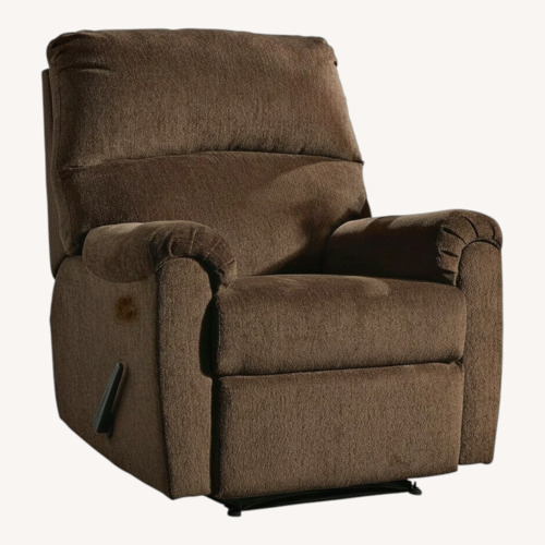 Used Ashley Furniture Dark Brown Recliner for sale on AptDeco