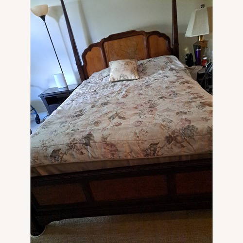 Used Henredon Wood Queen Bed for sale on AptDeco