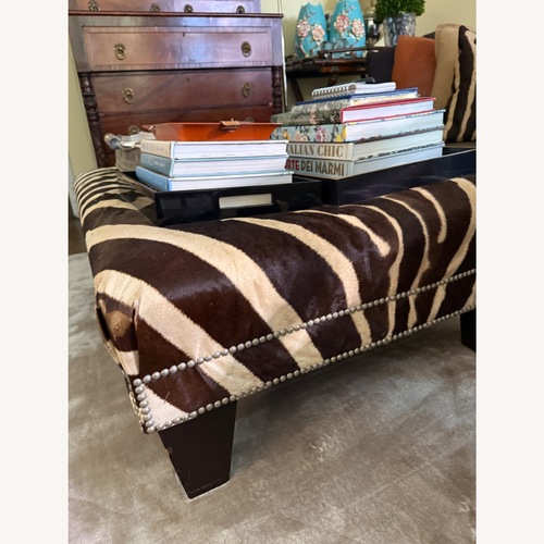 Used Vintage/Antique Fur and Hide Coffee Table for sale on AptDeco