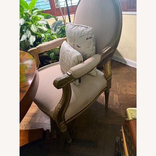 Used Vintage/Antique Natural Wood Accent Chairs for sale on AptDeco