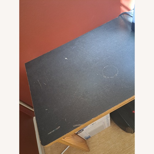Used Natural Wood Veneer Desk for sale on AptDeco
