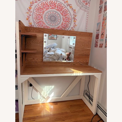Used Natural Wood Desk for sale on AptDeco