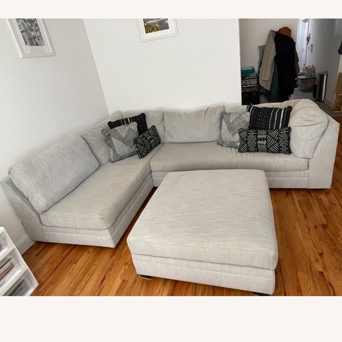 Used Ashley Furniture Neira Light Gray 3+ Piece Sectional for sale on AptDeco
