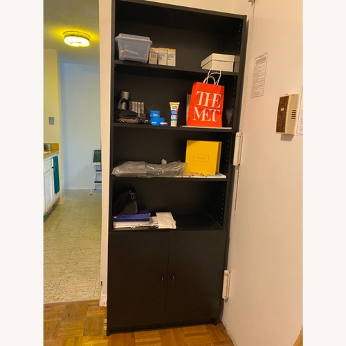 Used Solid Wooden Bookshelf and Cabinet for sale on AptDeco