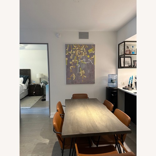Used From The Source Live Edge Dining Table for sale on AptDeco