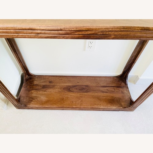 Used Solid Wood Console Table Set (2 items total)  for sale on AptDeco