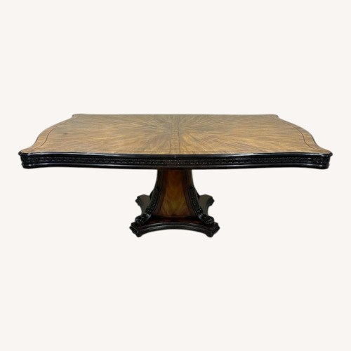 Used Vintage/Antique Finds Dark Brown Dining Table for sale on AptDeco