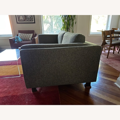 Used Room & Board Cade Sofa 81 inch Charcoal for sale on AptDeco