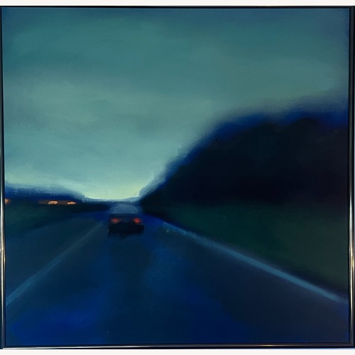 Used Mark Beldan Painting"Night Rider" for sale on AptDeco